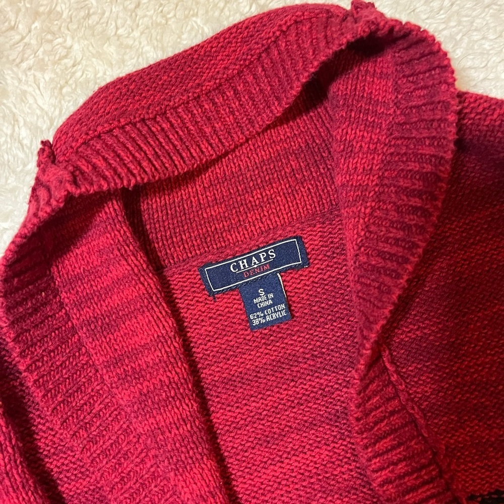 Chaps Sweater Vest - Picture 3 of 4